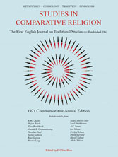 Studies in Comparative Religion - Commemorative Annual Edition 1971