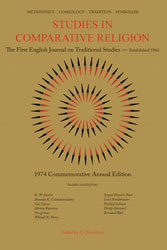 Studies in Comparative Religion - Commemorative Annual Edition 1974