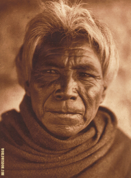 "Qahatika man"- Qahatika, by Edward S. Curtis from The North American Indian Volume 2