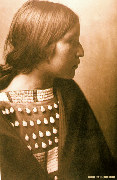 "Arikara Girl" - Arikara, by Edward S. Curtis from The North American Indian Volume 5

