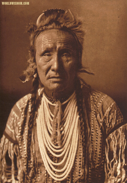 "The Grizzly-bear" - Piegan, by Edward S. Curtis from The North American Indian Volume 6