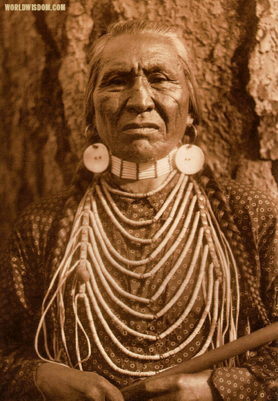 "Nine Pipes - Flathead", by Edward S. Curtis from The North American Indian Volume 7