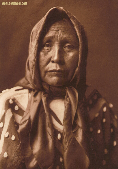 "Spokan matron", by Edward S. Curtis from The North American Indian Volume 7

