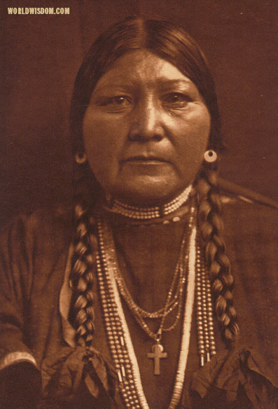 "Nez Perce matron", by Edward S. Curtis from The North American Indian Volume 8

