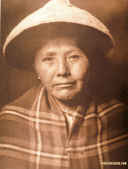 "Quinault female", by Edward S. Curtis from The North American Indian Volume 9

