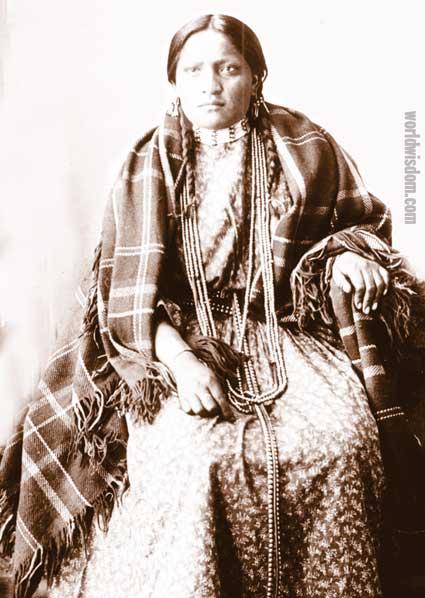 Wife of Louis Sitting Bull - Hunkpapa Lakota