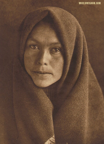 "A Haida girl - Haida", by Edward S. Curtis from The North American Indian Volume 11
