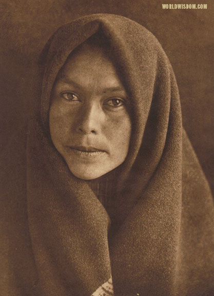 "A Haida girl - Haida", by Edward S. Curtis from The North American Indian Volume 11
