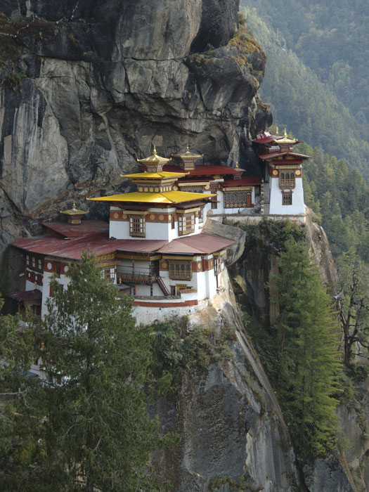Taktsang Monastery near Paro, Bhutan