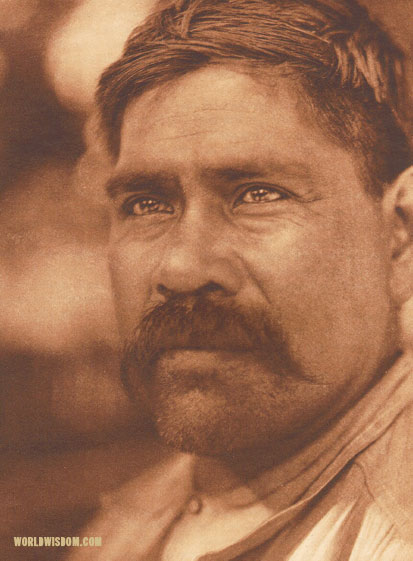 "A Maidu man", by Edward S. Curtis from The North American Indian Volume 14
