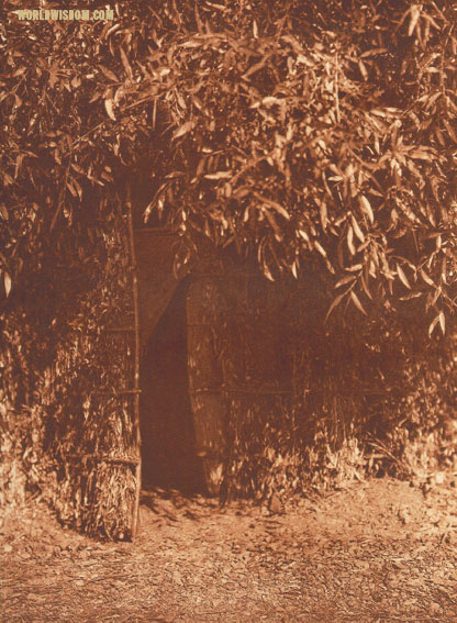 "A Pomo camp", by Edward S. Curtis from The North American Indian Volume 14
