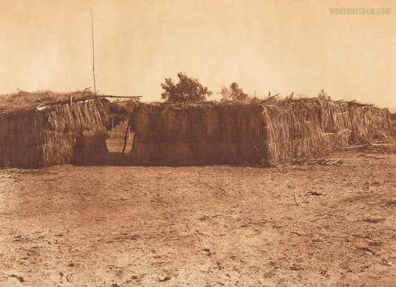 "Fiesta camp" - Cahuilla, by Edward S. Curtis from The North American Indian Volume 15
