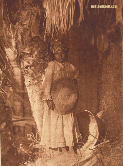 "A Cahuilla child", by Edward S. Curtis from The North American Indian Volume 15
