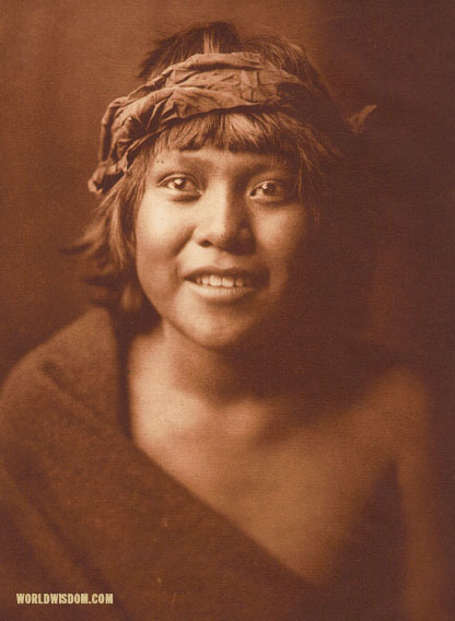 "Okuwa-tsire - "Cloud Bird" - San Ildefonso", by Edward S. Curtis from The North American Indian Volume 17
