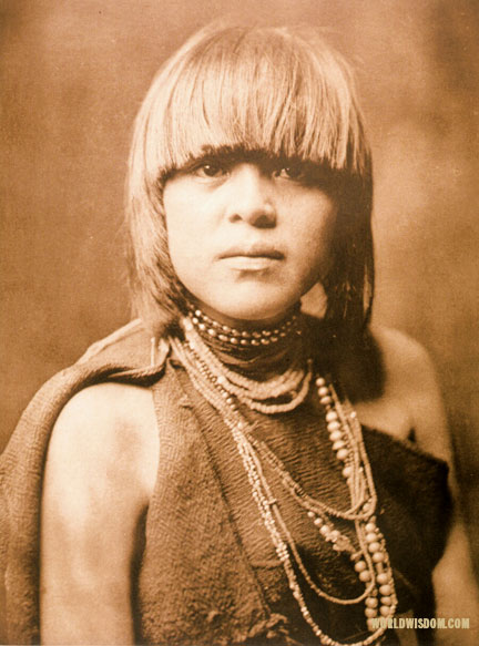 "Povi-Tamu ("Flower Morning")- San Ildefonso", by Edward S. Curtis from The North American Indian Volume 17
