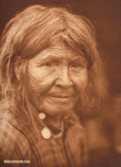 "A Sasri women", by Edward S. Curtis from The North American Indian Volume 18
