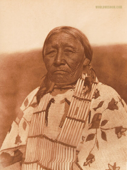 "Wife of Old Crow" - Southern Cheyenne, by Edward S. Curtis from The North American Indian Volume 19
