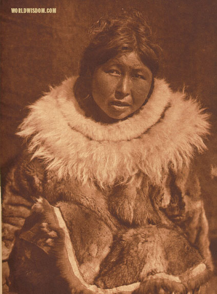 "Ukowuhhuh" - Eskimo of Hooper Bay, by Edward S. Curtis from The North American Indian Volume 20
