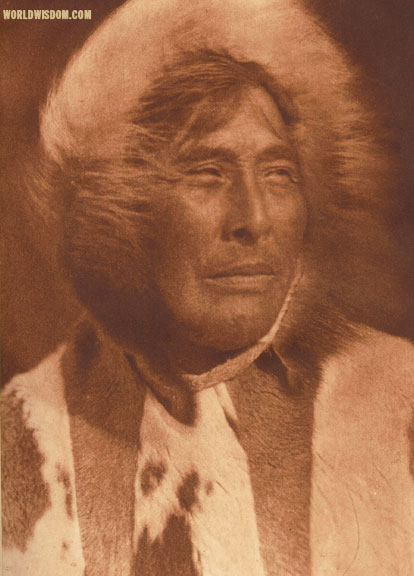 "Nuktaya" - Eskimo of King Island, by Edward S. Curtis from The North American Indian Volume 20
