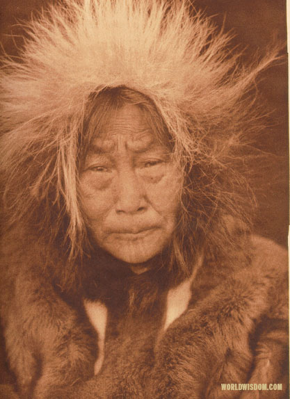 "Koaninok" - Eskimo of Prince of Wales Island, by Edward S. Curtis from The North American Indian Volume 20
