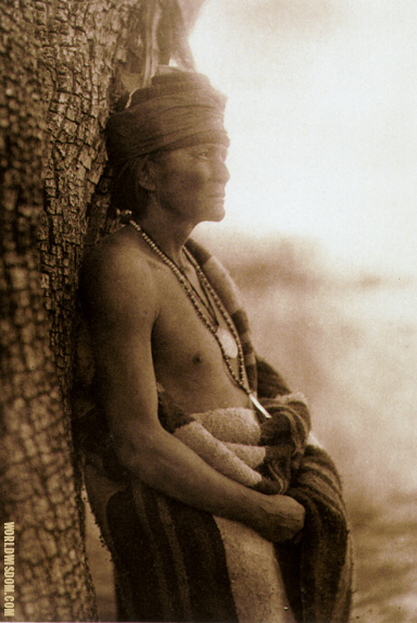 "Alchise" - Apache by Edward S. Curtis from The North American Indian Volume 1